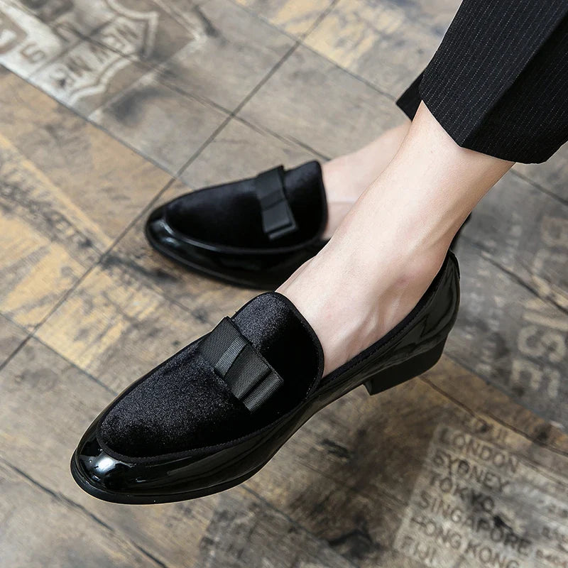 38~48 Mens Dress Italy Paty Leather Wedding Luxury Designer Flats Business Formal Gentleman Casual Driving Shoes for Men Loafers