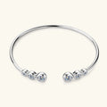 Luxury D Color 1.8cttw Full Moissanite Tennis Bracelet Bangle For Women Girl S925 Silver Pass Diamond Test Bubble Bracelets