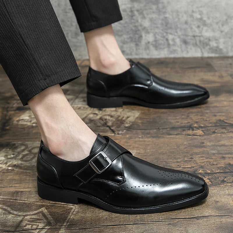 Men’s Wedding Party Dress Shoes – Classic Formal Leather Footwear EU 40–48