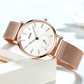 Milanese Steel Band Quartz Women's Watch 5190