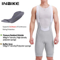 2025 Men's Cycling Bib Shorts High-Waisted Breathable Biking Bicycle Bibs Pants MTB Cycling Clothing Man with Pockets