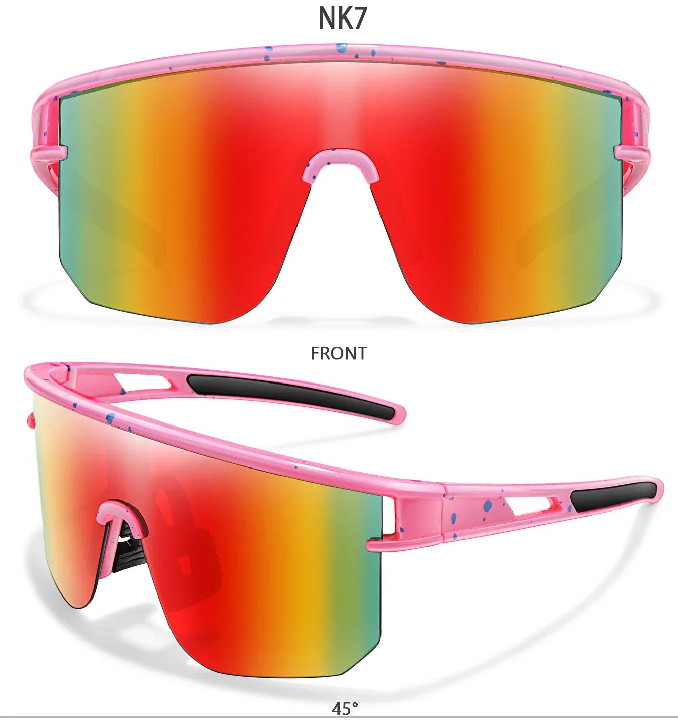 3-8 Years Old Brand Kids Cycling Sunglasses Boys Girls Outdoor Baseball Bike Bicycle Sport Eyewear Youth Gift UV400