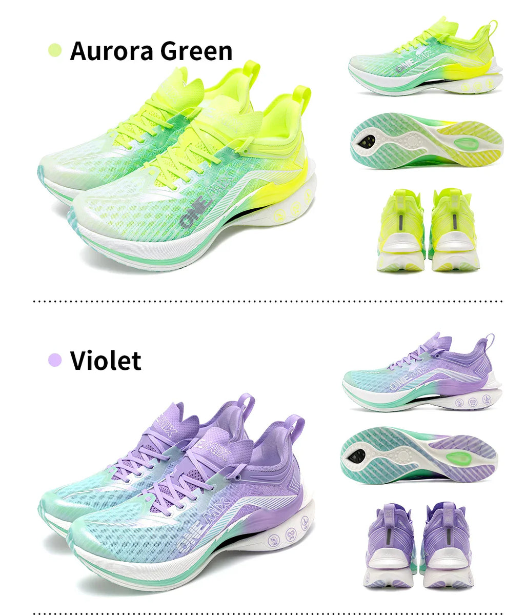Trail Racing Running Shoes Cushion Breathable Mesh Stable Wearable Outdoor Carbon Plate Marathon Sport Training Sneakers