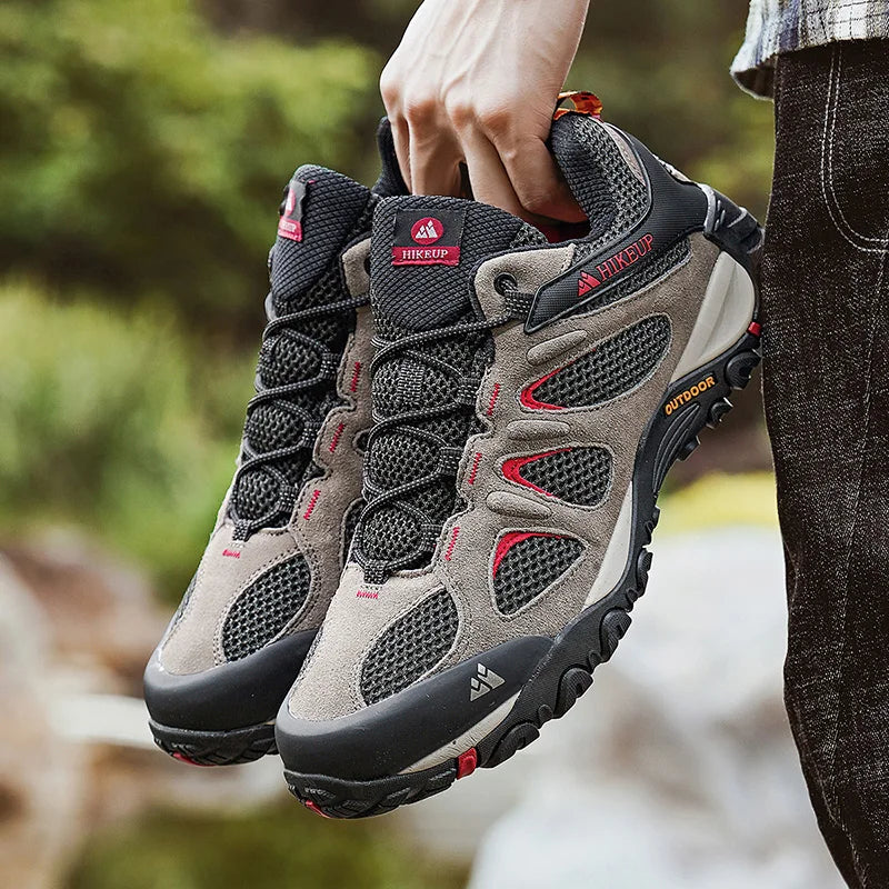 Men Shoes Breathable Splashproof Outdoor Hiking Shoes Mountain Climbing Sport Men Hunting Trekking Sneaker