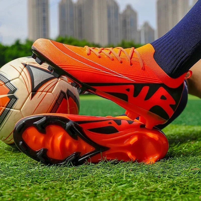 Football Boots Men Training Sport Non-Slip Grass Unisex Outdoor Ultralight Soccer Shoes Sports Shoes Breathable Drop Shipping