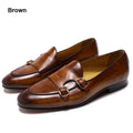Men's Genuine Leather Loafers – Classic Slip-On Comfort Shoes