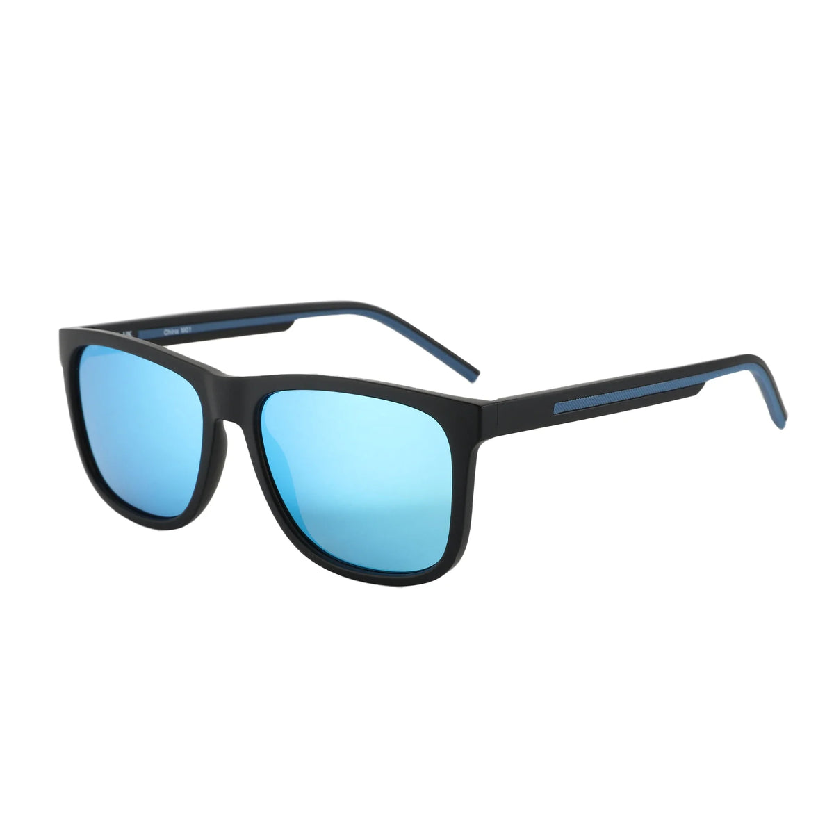 Men's Polarized Sunglasses - Lightweight TR90 Frame Square Mens Sunglasses UV400 Protection