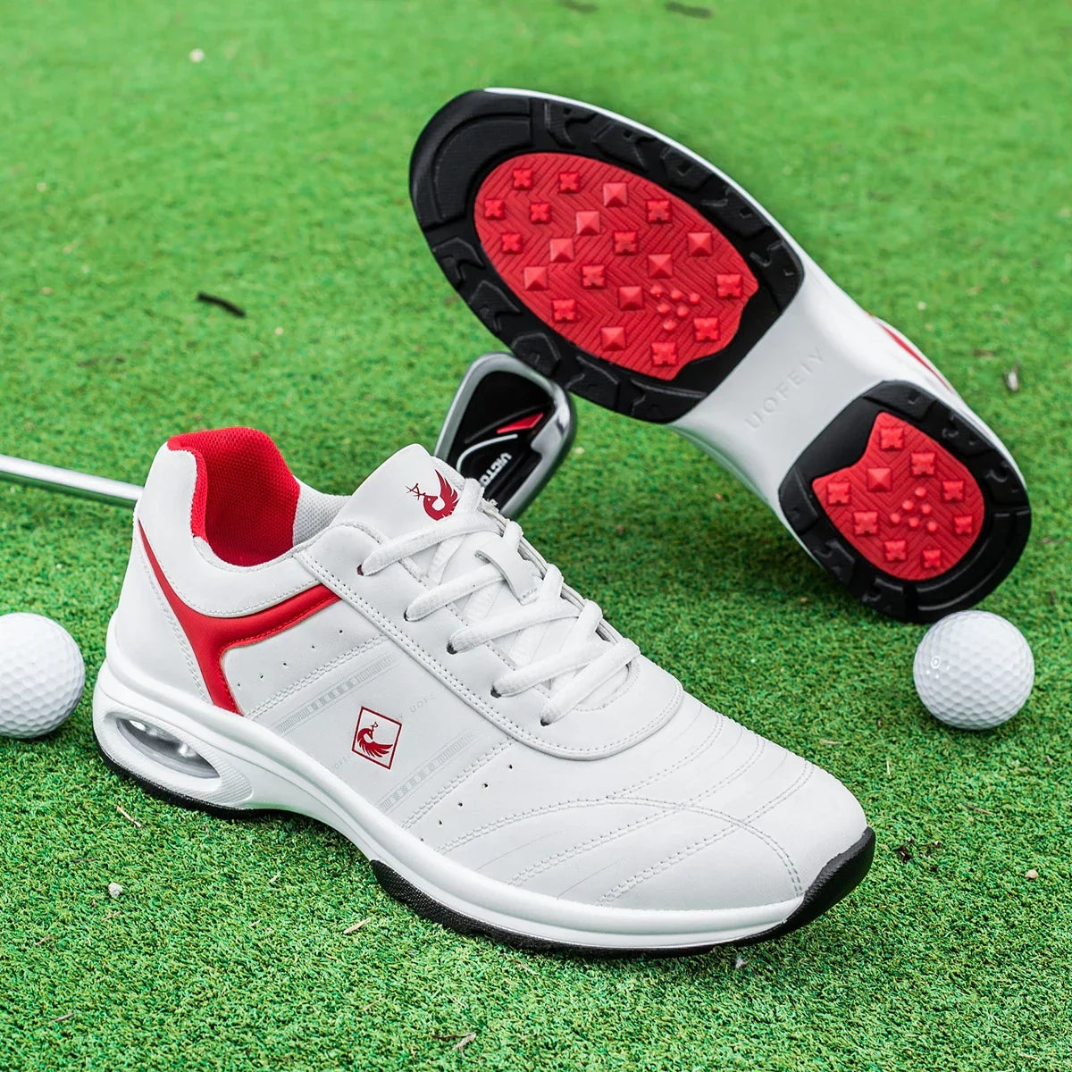 Men Golf Shoes Casual Breathable Waterproof Non-slip Golf Outdoor Training Shoes