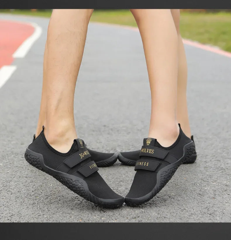 Deadlift Shoes Weight Lifting Shoes for Men Women Weightlifting Squat Shoes Fitness Cross-Trainer Barefoot Gym Training Sneakers