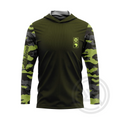 RT Camo Hoody Fishing Shirts Summer Outdoor Long Sleeve Mesh UPF Sunscreen Gear Angling Clothing