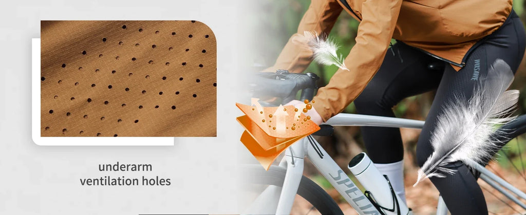 Summer Bike Jacket Water-repellent Cycling Jacket Outdoor Hiking Fishing Sportswear Long Jersey YKK Zip