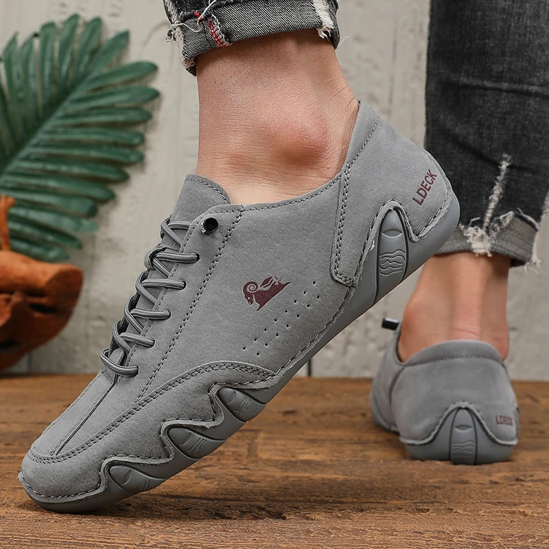 Men's High Quality Oxford Shoes Anti Slip Shoes Classic Fashionable Retro Daily Breathable Lightweight Outdoor Antiskid Shoes
