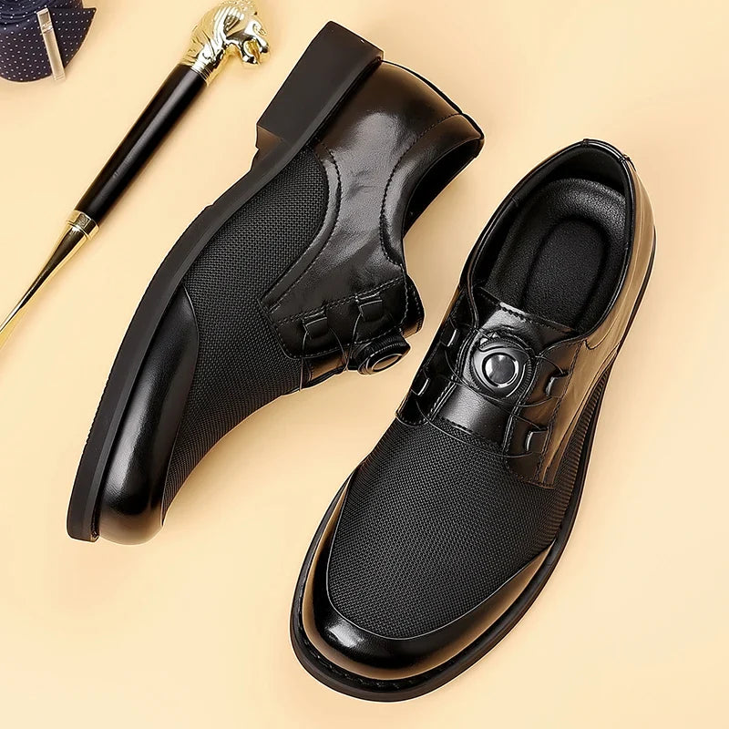 Classic Leisure Business Footwear Male 2025 New  Loafers Mens Oxford Shoes Leisure Walking Shoes Handmade Casual Leather Shoes