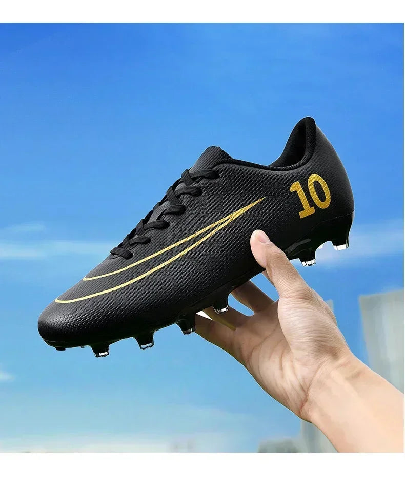 New Men Football Boots Professional Soccer Shoes Training Outdoor Adult Kids Ultralight TF/FG Sports Shoes Futsal High-quality