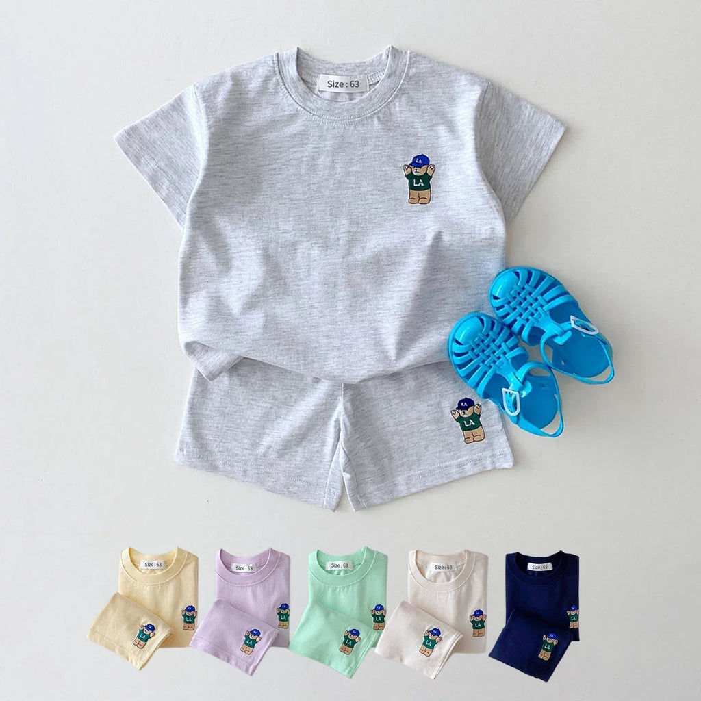 Baby Boys T shirts+Loose Shorts