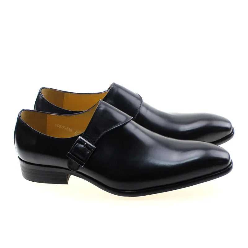 Designer Men’s Formal Leather Dress Shoes – Elegant Oxford Style, EU 40–48