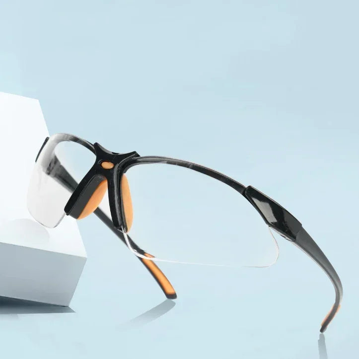 1/6PCS Safety Goggles Eye Glasses for Cycling Working Women Men Clear Eye Sand Prevention Anti-Splash Wind Dust Proof Eyewears