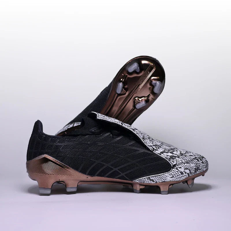 F50+ Professional Mens Soccer Shoes Training Non-Slip Turf Soccer Cleats Boys TF/FG Football Sneakers Man Chuteira Campo 39-45