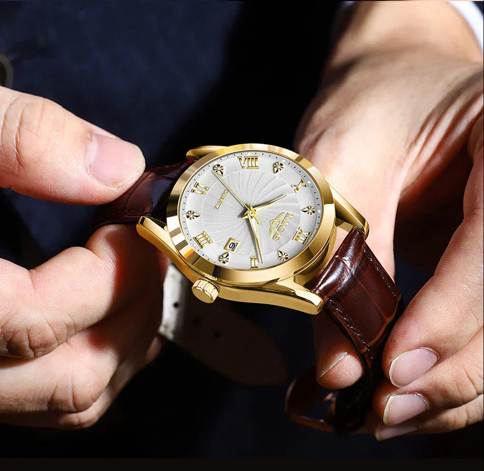 Women Watch Fashion Leather Military Sport Waterproof Watches For Women Top Brand Luxury Women's Bracelet Watch Reloj Mujer
