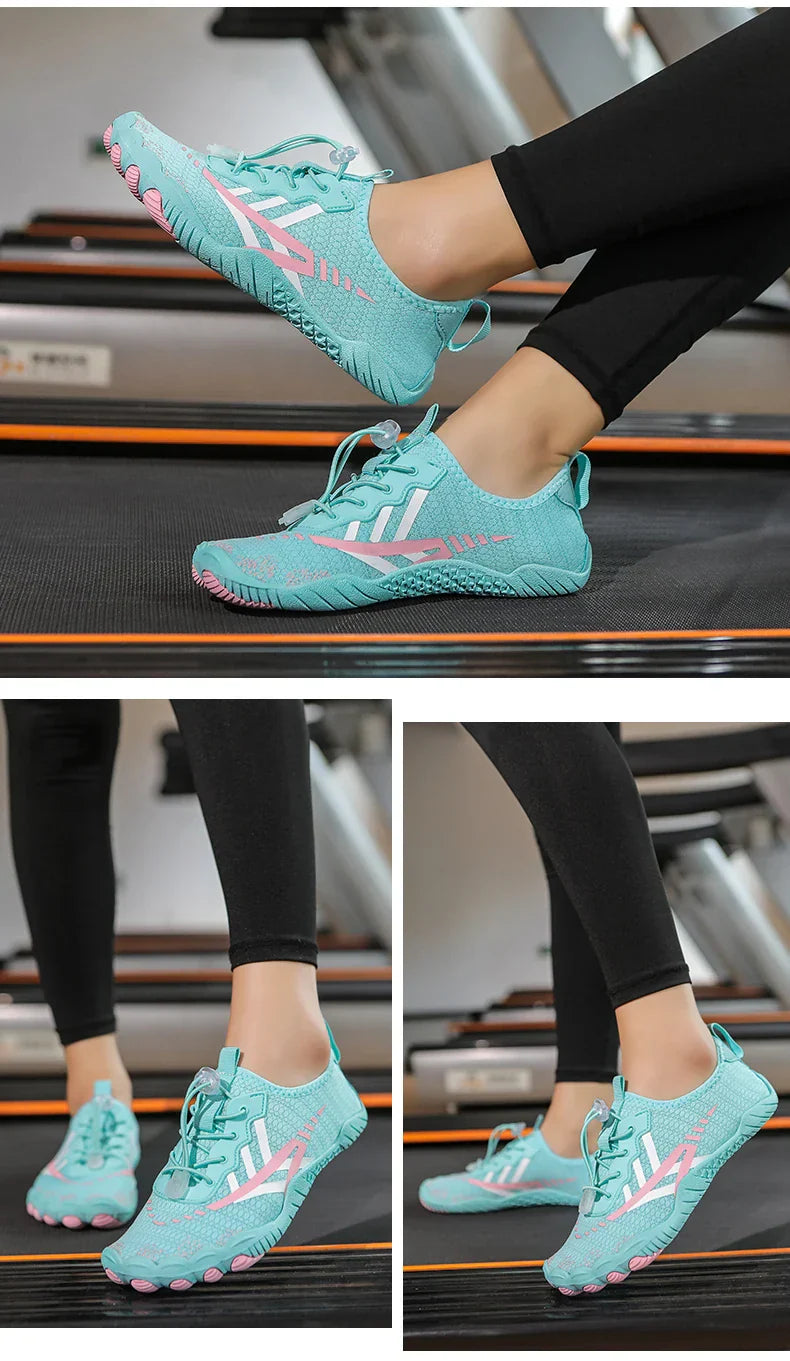 Quick Dry Water Shoes For Men Women Barefoot Shoes Beach Aqua Shoes Lightweight Sports Sneakers Hiking Surfing Boating Fishing