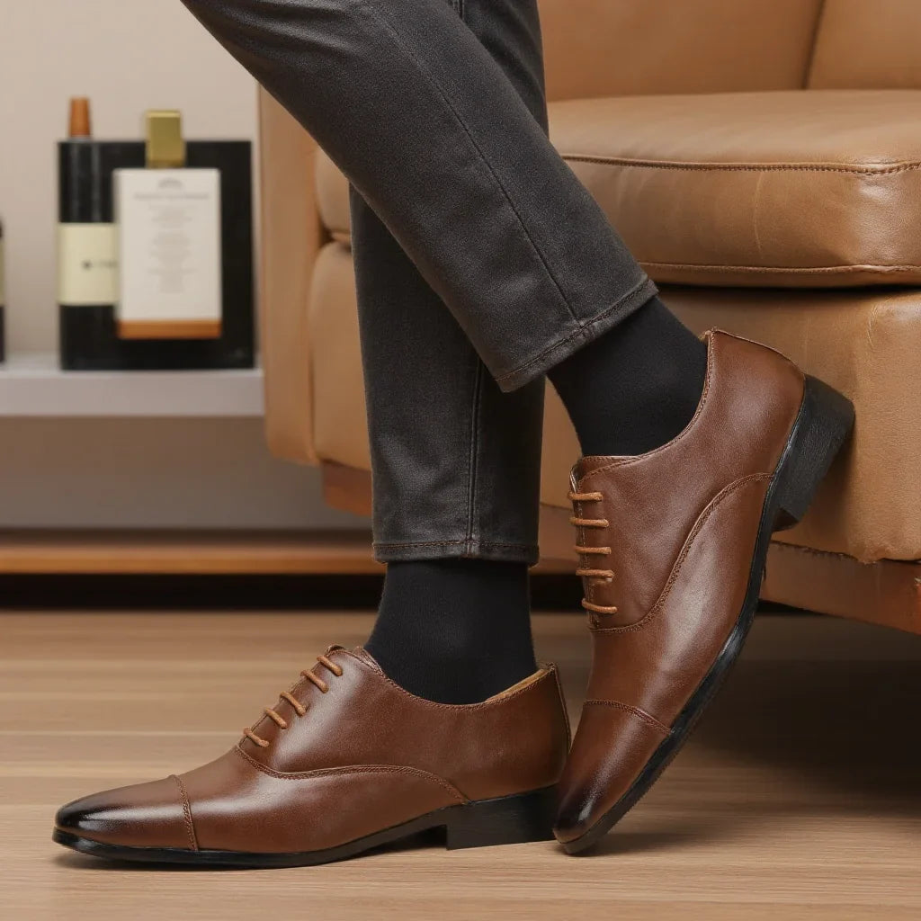 Dress Shoes Man Gentleman'S Business Stylish Comfortable Formal Shoes Men