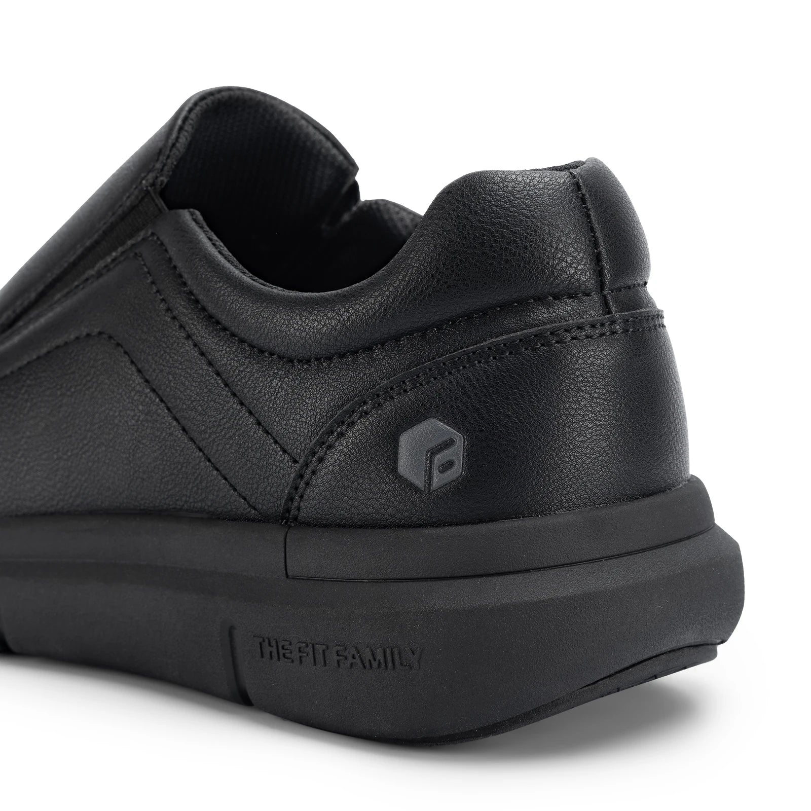 Men's Shoes Wide Width Leather Slip-On Casual Shoes Lightweight For Swollen Feet with Arch Support Pain Relief