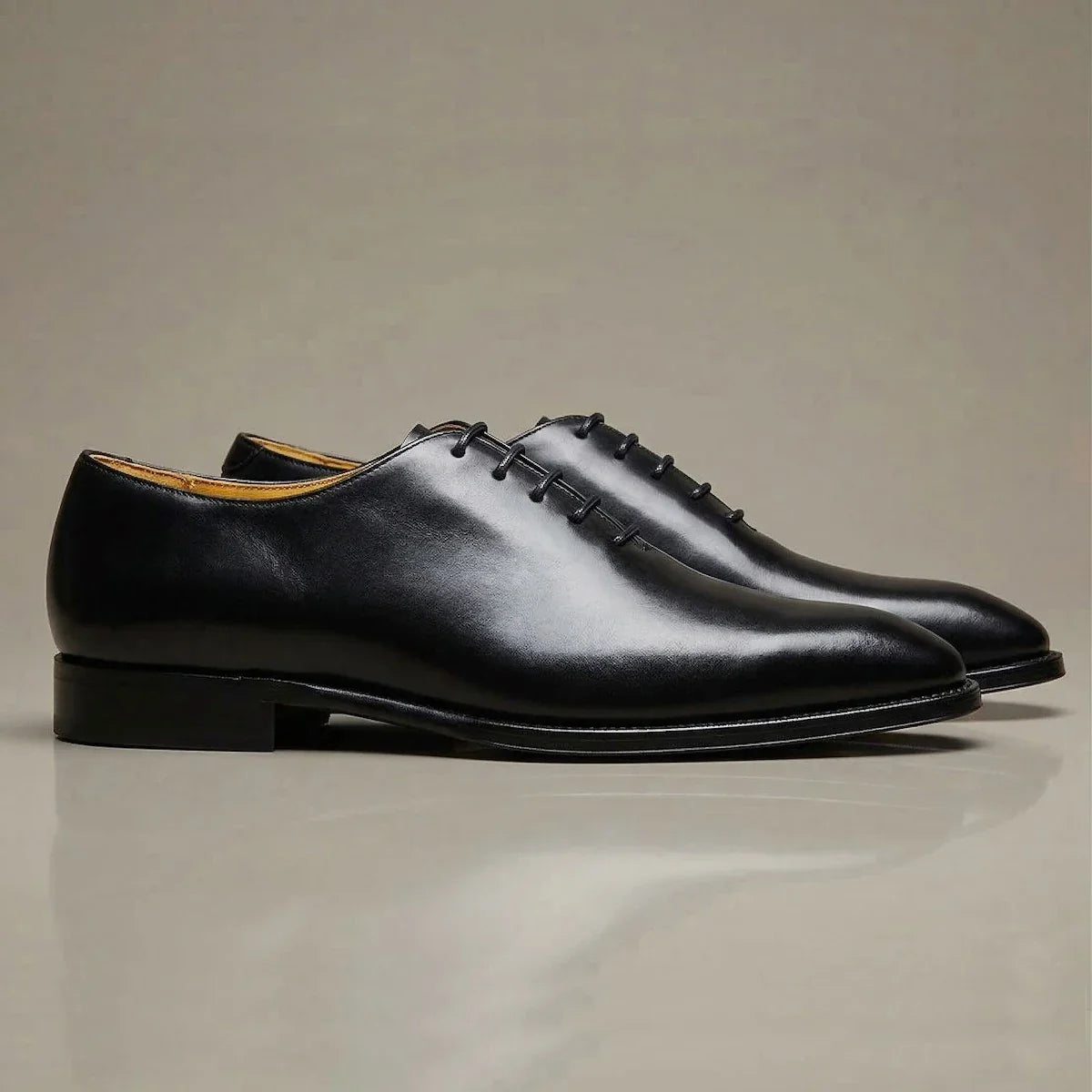 Oxford Dress Shoes Full-Grain Leather for Men Business Office Shoes