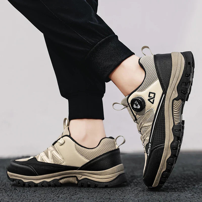 New Fashionable Hiking shoes, Outdoor Men's Walking shoes, Travel Hiking shoes - Comfortable and Breathable, Large size 10