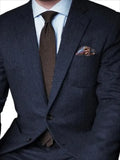 2 Piece Men s Suits Blazers Brown Herringbone Tweed Casual Men for Winter Wedding Groomsmen Tuxedo Male Set Jacket with Pants