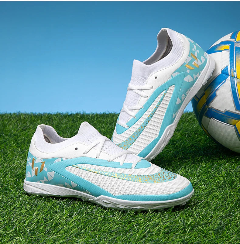 New Kid Match Boys Soccer Shoes Comfortable Outdoor Match Professional Football Boots Sneakers Non-Slip Sports Shoes Unisex