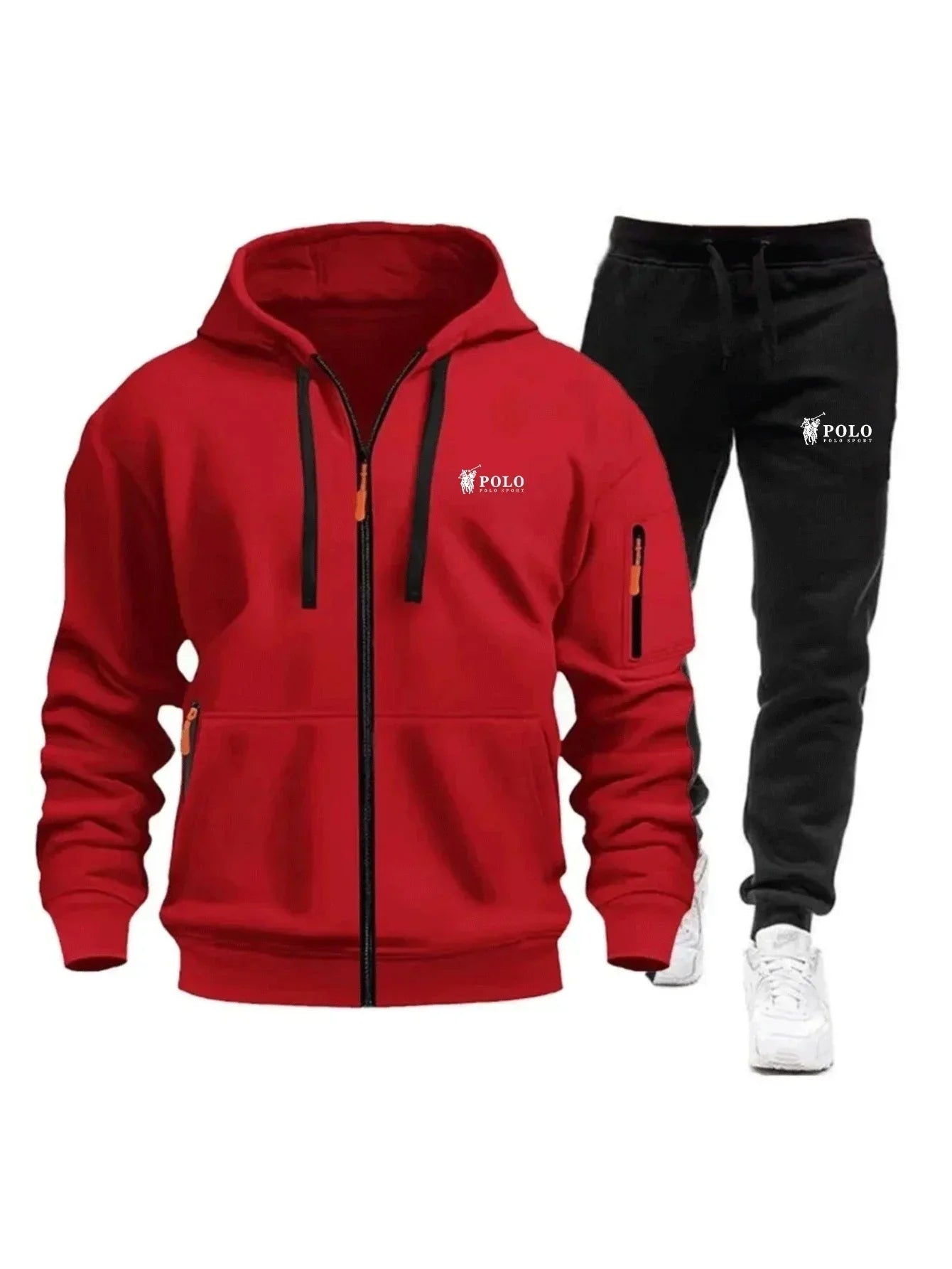 Zipper Sweatshirt Suit Sweatshirts for Men Daily Casual Hoodies Pants High Quality 2026 Sports Tracksuit Jogging Men's Clothing