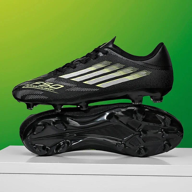 New Men Football Boots Professional Comfortable Sports Shoes Soccer Shoes Boys Sneakers Match Ankle Non-Slip TF/FG Unisex