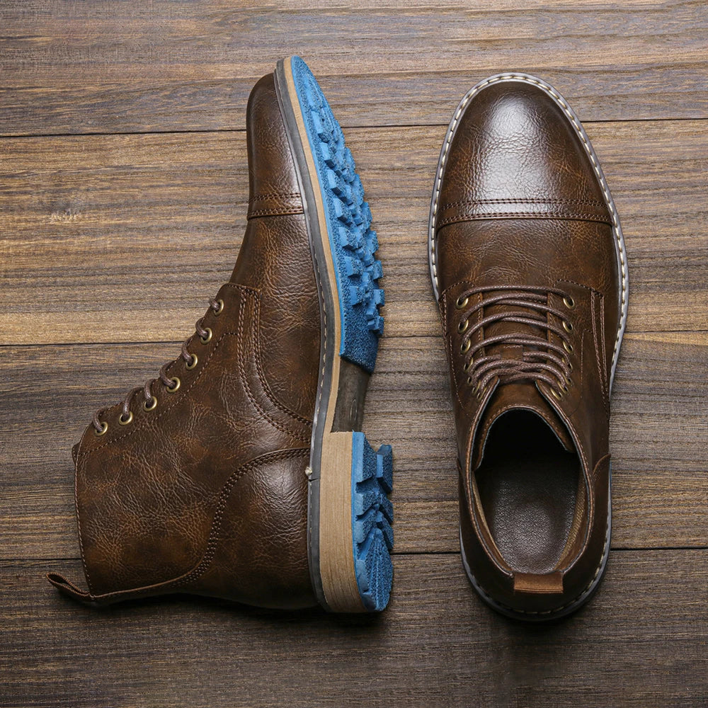 Comfortable Ankle Boots Leather