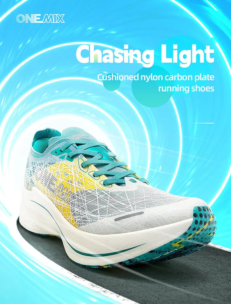 Carbon Plate Running Shoes Shock Absorption Ultra-light Sports Shoes