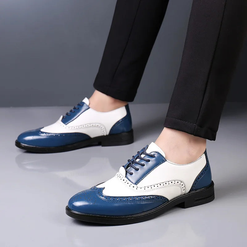 Leather Wedding Party Men Dress Shoes