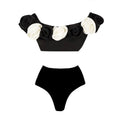 2023 High Quality One Piece Swimsuit Floral Ruffle Printed Push Up Women Bikini Set Swimwear Slimming Bathing Suit Beach Wear