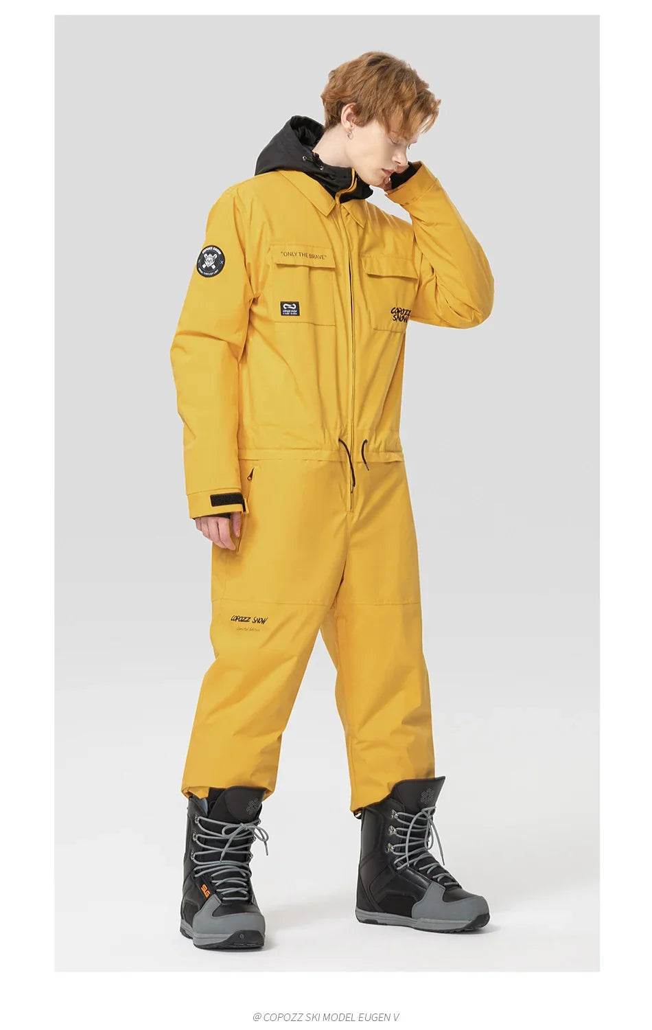 Winter Ski Suit Men Women Waterproof Warm Ski Overalls Outdoor Sports Snowboard One Piece Ski Jumpsuit Skiing Clothing