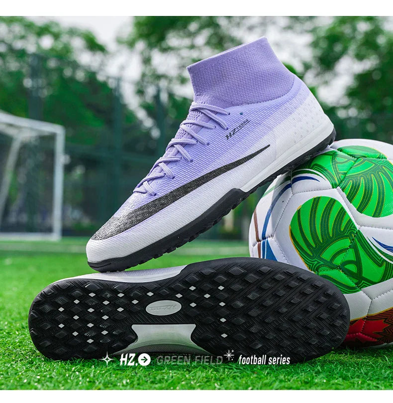 New Men Soccer Shoes Hot Sale Football Boots Women Professional TF/FG Sneakers Unisex High-quality Futsal Cleats Ultralight