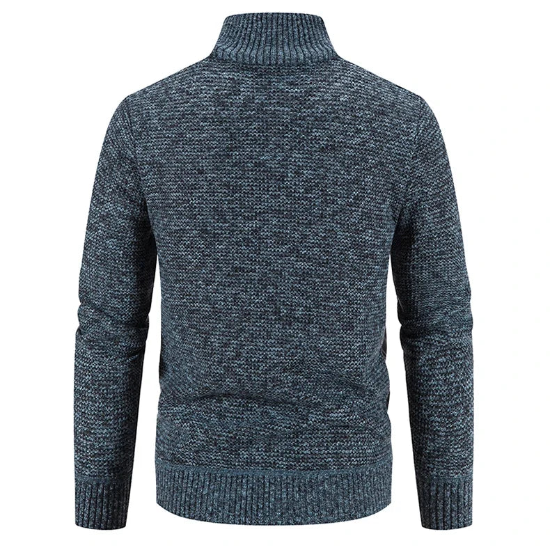 Men's Autumn Winter Sweater Baseball Coat Knit Jacket Korean Jumpers Male Windbreaker Fashion Pullovers Business Casual Knitwear