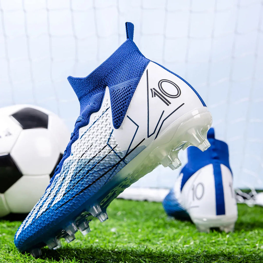 New summer anti-skid and wear-resistant long stud football shoes for men and women, for outdoor training