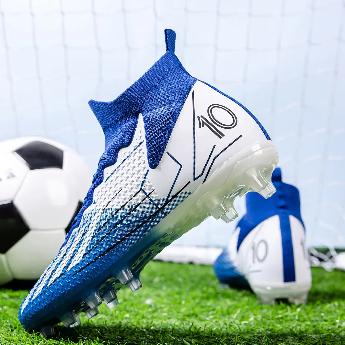 New summer anti-skid and wear-resistant long stud football shoes for men and women, for outdoor training