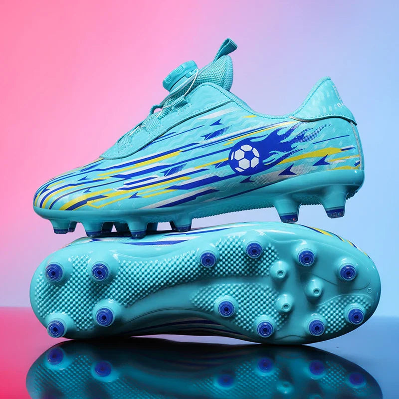 Kids Football Field Boots Boys Girls Indoor Society Football Shoes Futsal Non Slip Professional Fast Men Soccer Cleats Sneakers