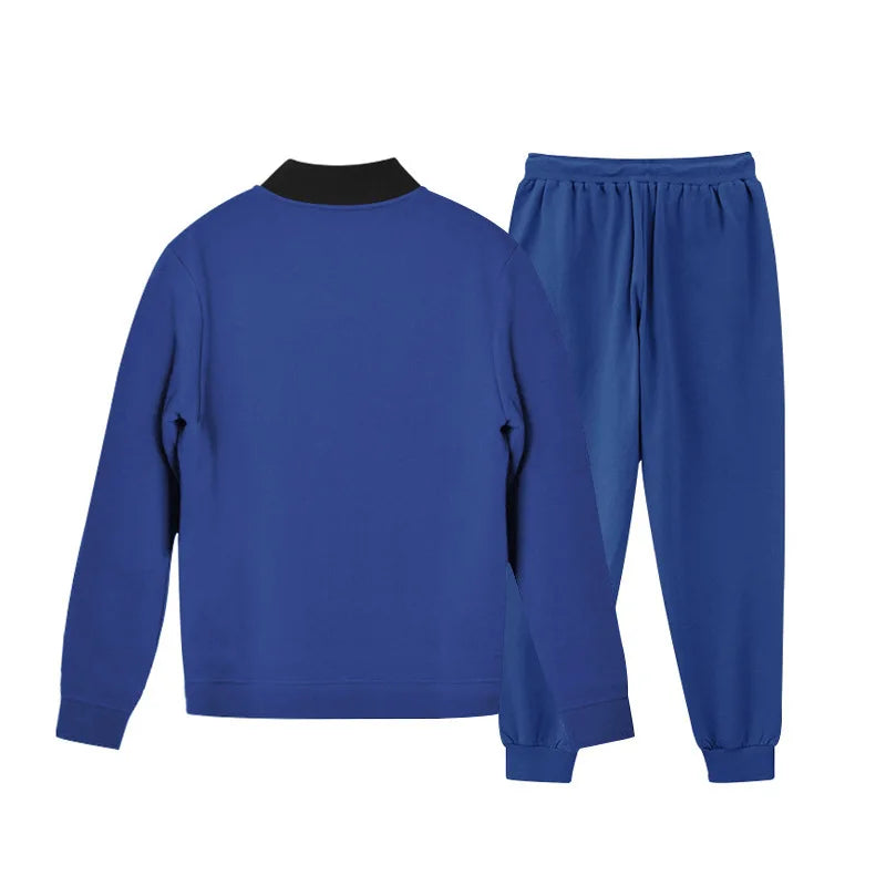 2025 Men's Fitness Sports Style Outdoor Casual Zipper Set In Stock