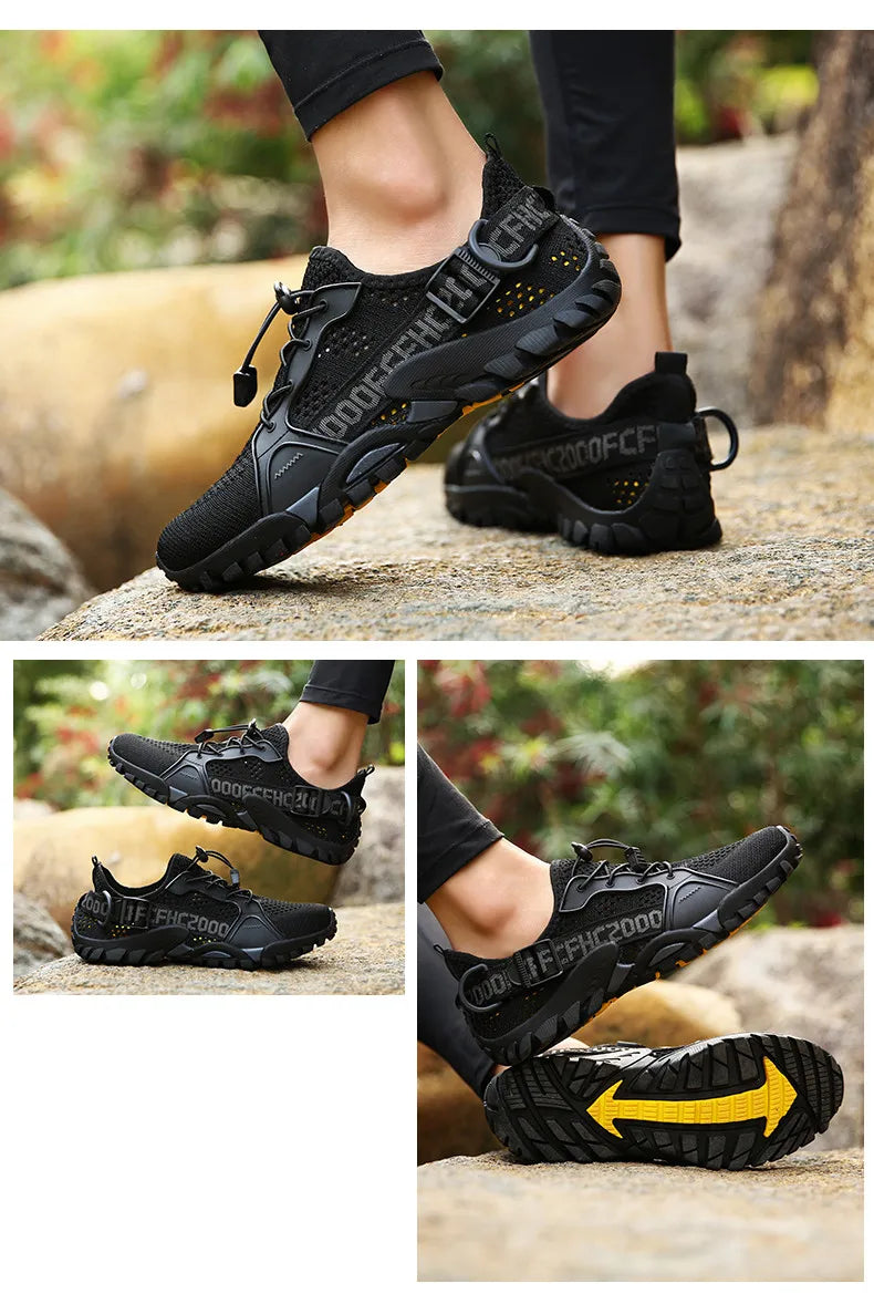 Summer Hiking Shoes Unisex Wading Shoes Mens Water Hiking Boots Women Aqua Shoe Mountain Climbing Quick-Dry