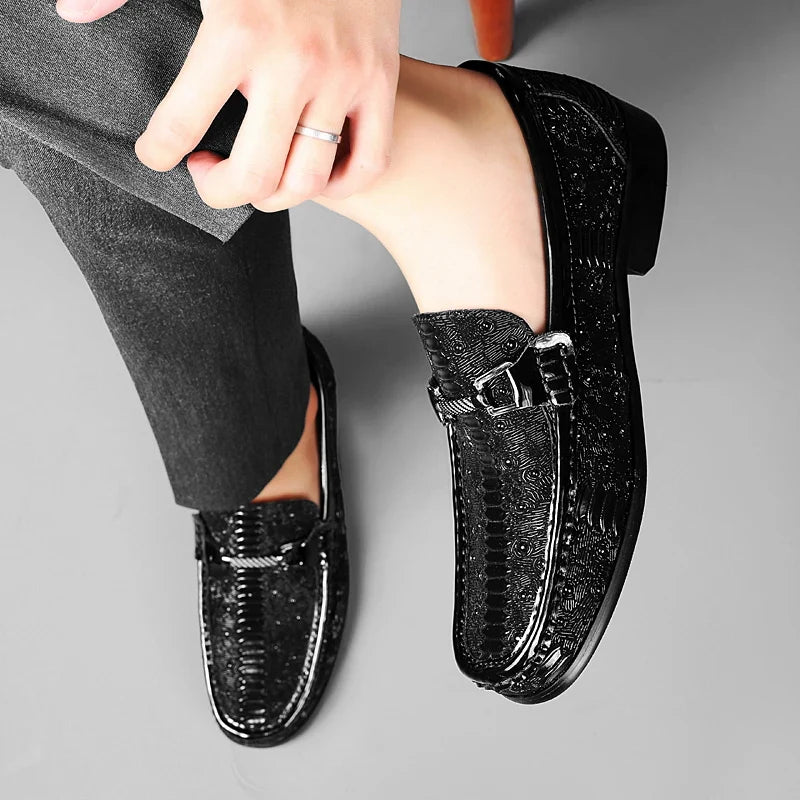 2024 New Arrival Moccasins Genuine Leather Men's Loafers Comfortable Leather Casual Shoes New Fashion Male Office Slip on Shoes