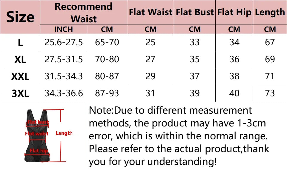 Body Shapewear Waist Trainer Women's Corset Abdomen Pants Crotch Buckle Slimming Underwear Corrective Bodysuit Butt Lifter