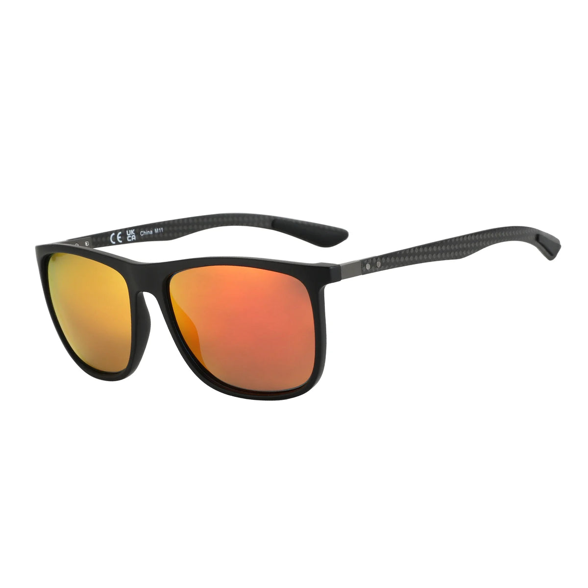 Square Polarized Sunglasses for Men Ultralight Carbon Fiber Sun Glasses Driving Fishing Golf Sports UV400 Protection