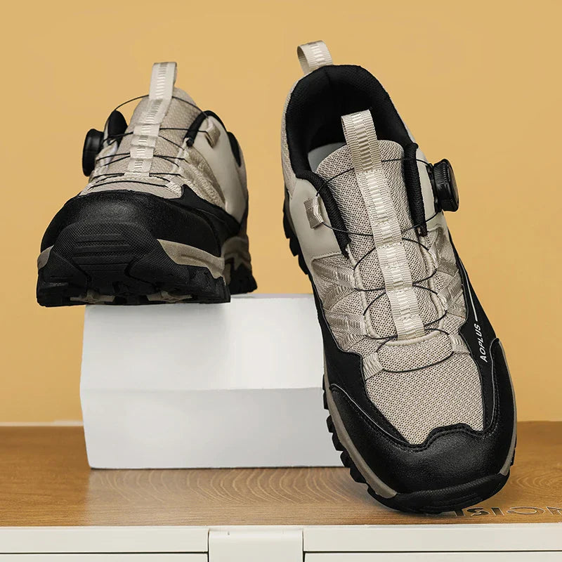 New Fashionable Hiking shoes, Outdoor Men's Walking shoes, Travel Hiking shoes - Comfortable and Breathable, Large size 10