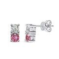 1.2cttw 100% Real Green Moissanite Studs Earrings for Women  Classic Four Claw Ear Studs S925 Sterling Silver Jewelry GRA