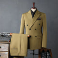 Classic Men Suit Sets Wedding Banquet Groomsman Slim Fit Blazer Pants Two Pieces Formal Activities Male Business Costumes